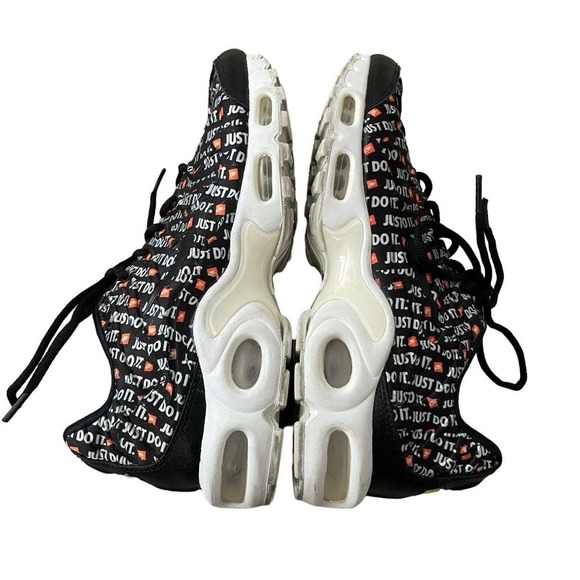 Nike Air Max Plus TN Just Do It Black Sneakers Sz 7 Womens Shoes 862201-007 - Picture 8 of 8